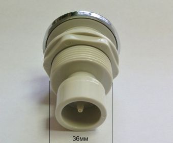 Кнопка управления пневматическая Аква-джет (хром)